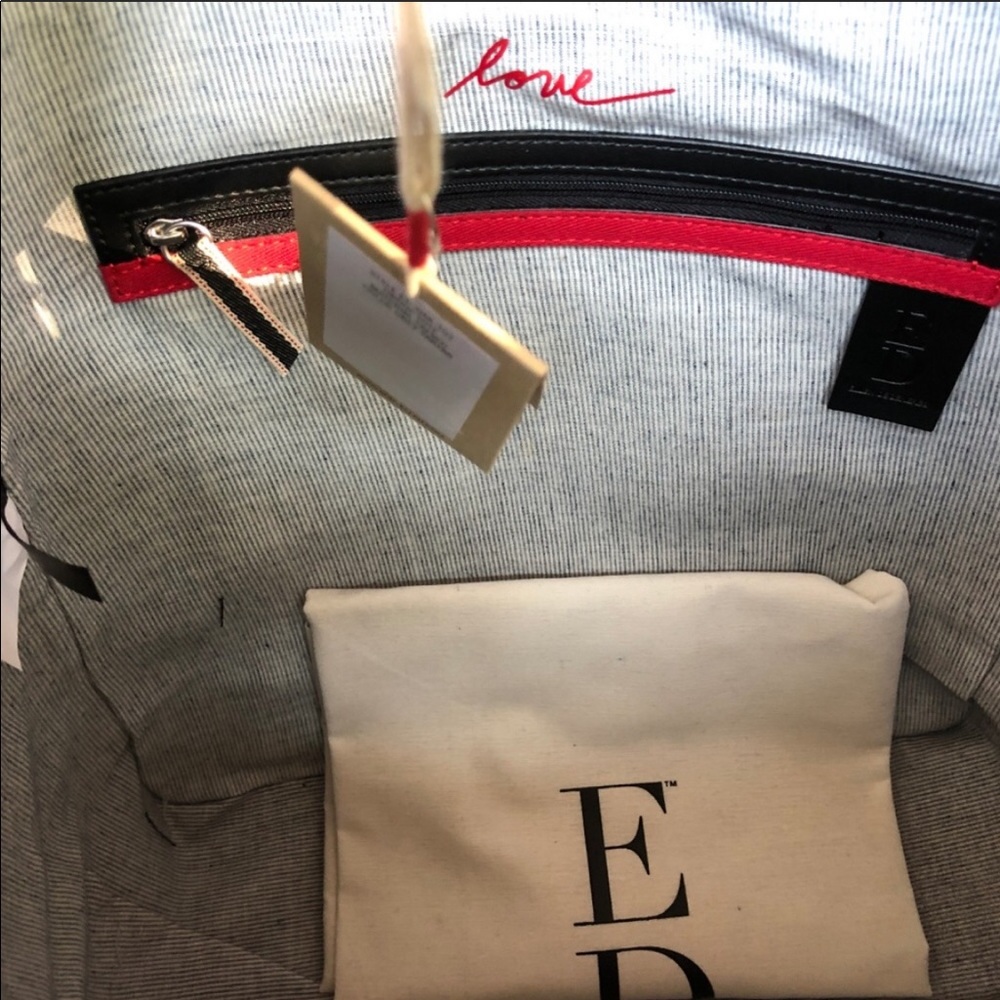 ED Ellen DeGeneres Large tote super fun impeccable - Picture 7 of 8